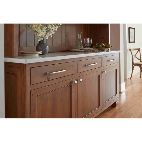 Amerock Surpass 1-1/4 in 32 mm Diameter Satin Nickel Cabinet Knob - BP36893G10