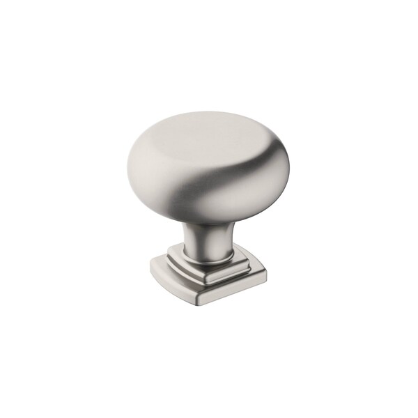 Amerock Surpass 1-1/4 in 32 mm Diameter Satin Nickel Cabinet Knob - BP36893G10