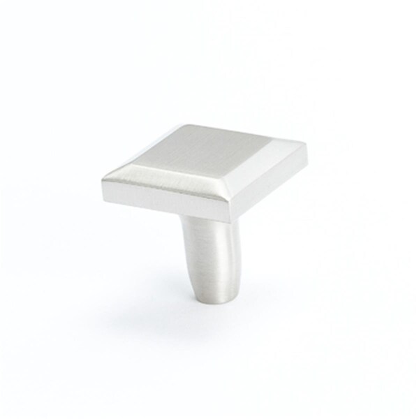 Hd Berenson 1.18 x 1.18 in. Knob- Metro Brushed Nickel - BE4122 1BPN