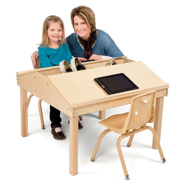 Jonti-Craft Quad Tablet And Reading Table, 20.5 in. High - 3850JC