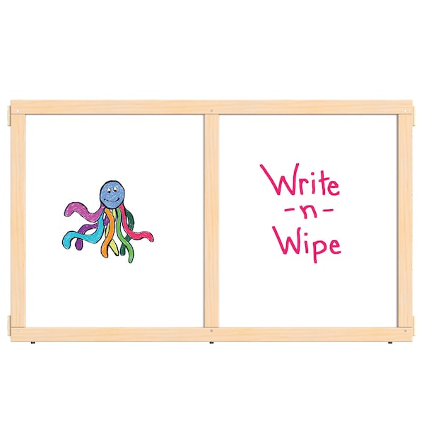 Jonti-Craft KYDZ Suite Panel, E-height, 48 in. Wide, Write-n-Wipe - 1514JCEWW