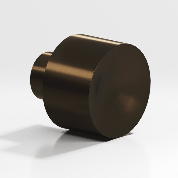 Colonial Bronze 184 Series 1in Diameter Cabinet Knob Oil Rubbed Bronze Finish - 18410B