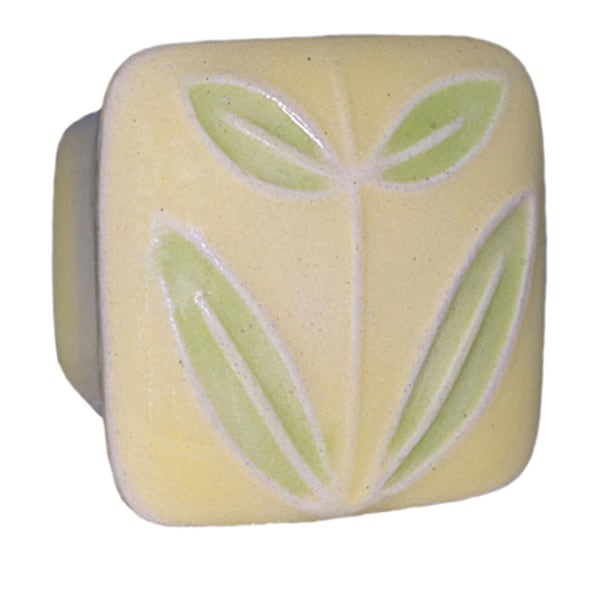 Acorn Mfg Sm Sq Yellow with Leaves No Berries - PSKYP