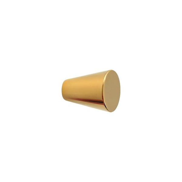 Deltana KC24CR003 Cone Cabinet Knob PVD, 10PK - KC24CR003-XCP10