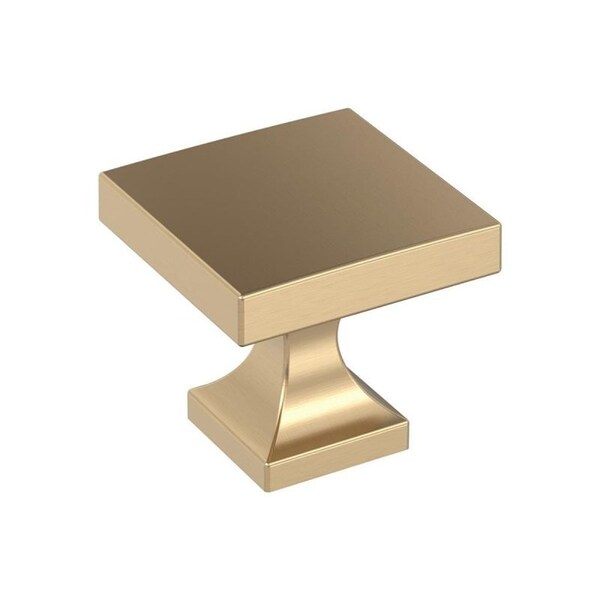Amerock Pedestal Series Cabinet Knob, 1 in Projection, Zinc, Champagne Bronze - BP37024CZ