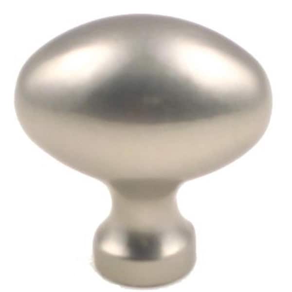 Grandoldgarden Satin Nickel 10.38 In. Egg Knob - GR3183534