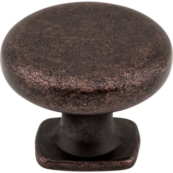 Jeffrey Alexander 1-3/8" Diameter Distressed Oil Rubbed Bronze Belcastel 1 Cabinet Knob - MO6303DMAC
