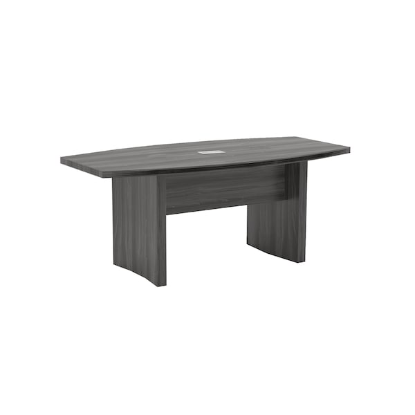 Mayline Rectangle 72 W, 36 L, 29.5 H, Wood Top, Grey - ACTB6LGS