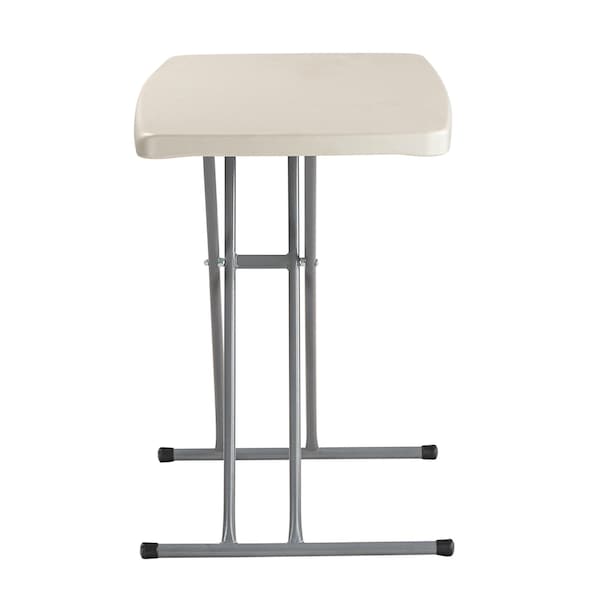 Basics By Nps Table, 20 W, 30 L, 13.5-27.75 H, Plastic Top, Grey - PT3020