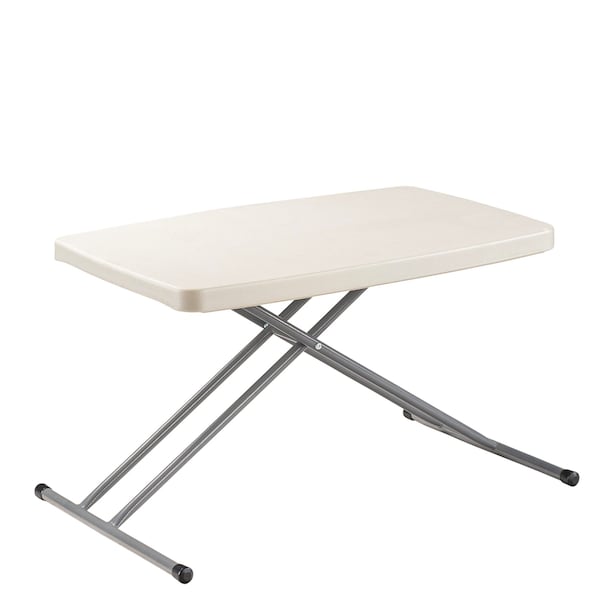 Basics By Nps Table, 20 W, 30 L, 13.5-27.75 H, Plastic Top, Grey - PT3020