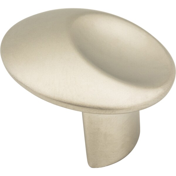 Elements By Hardware Resources 1-1/4" Diameter Dull Nickel Round Capri Cabinet Knob - 530143