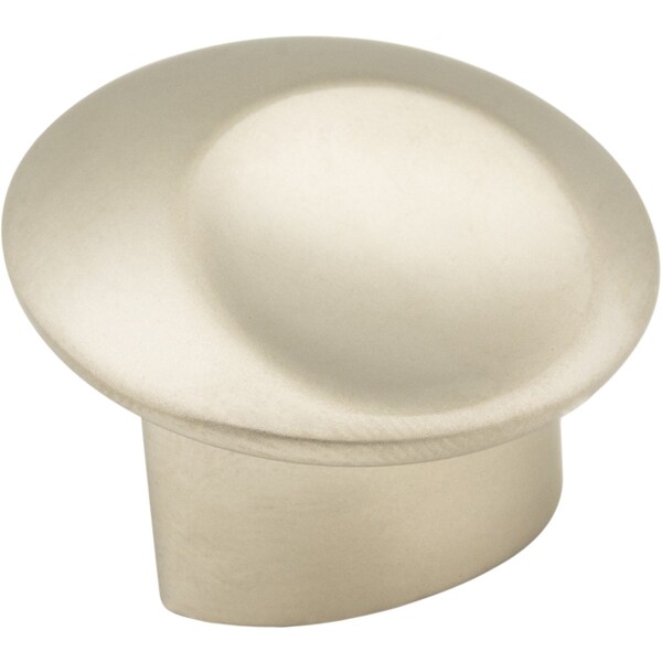 Elements By Hardware Resources 1-1/4" Diameter Dull Nickel Round Capri Cabinet Knob - 530143