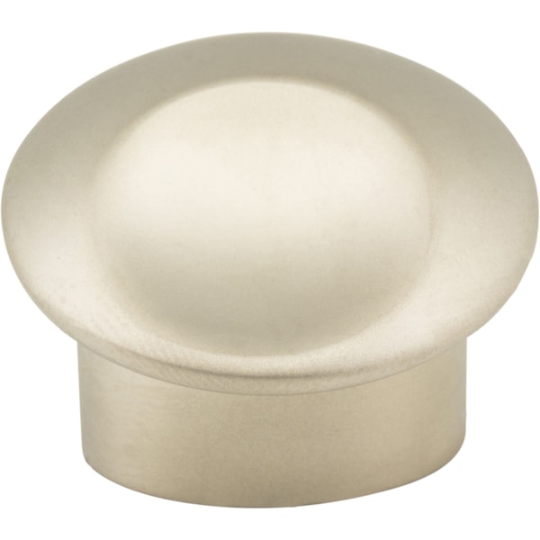 Elements By Hardware Resources 1-1/4" Diameter Dull Nickel Round Capri Cabinet Knob - 530143