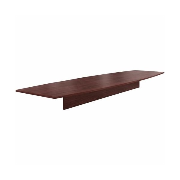 Hon HON T16848PNN, Preside Boat-Shaped Conference Table Top, 168 X 48, Mahogany - HONT16848PNN
