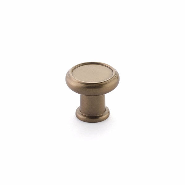 Schaub Steamworks 1-1/4in Cabinet Knob Brushed Bronze Finish - 78-BBZ