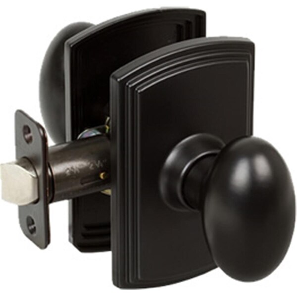 Classic Accessories Canova Knob - Entrance, Black - VE635883