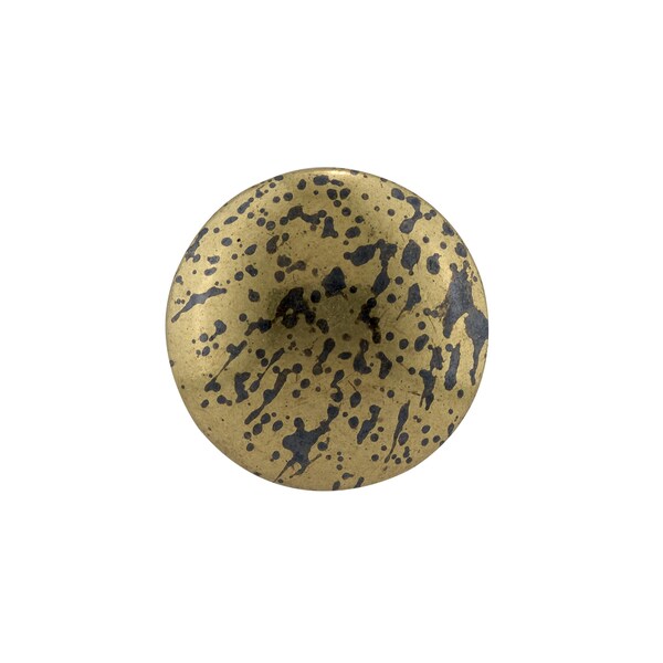 Richelieu 1 3/16 in (30 mm) Oxidized Brass Traditional Metal Cabinet Knob - BP2391230163