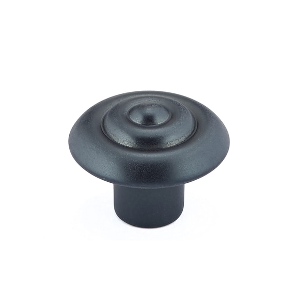 Richelieu 1 1/4 in (32 mm) Anthracite Traditional Cabinet Knob - BP2391132906