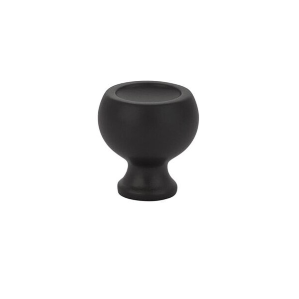 Patioplus Atomic 1.25 in. Cabinet Knob, Flat Black - PA1629227