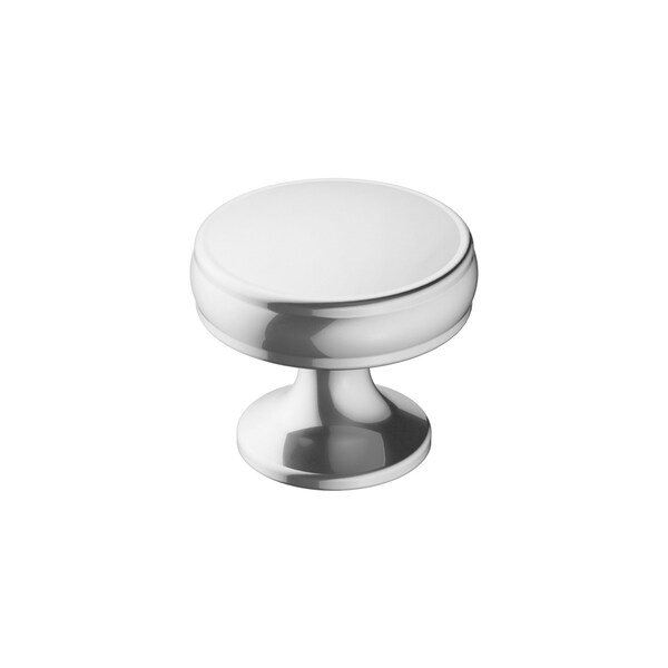 Amerock Renown 1-1/4 in 32 mm Diameter Polished Chrome Cabinet Knob - BP3679326