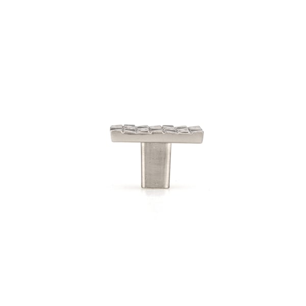 Richelieu 1 1/4 in (32 mm)  x 1 1/4 in (32 mm) Brushed Nickel Contemporary Cabinet Knob - BP62273232195