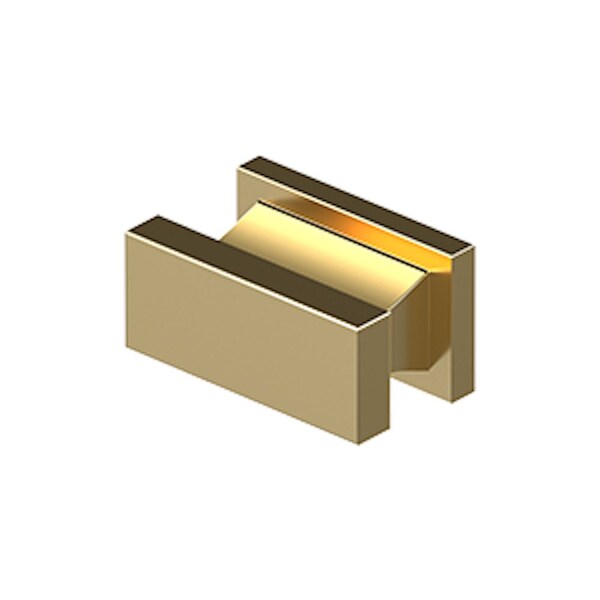 Deltana Anvil Contemporary Cabinet Knob Lifetime Brass - AN138CR003