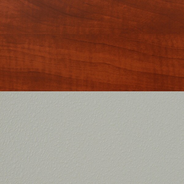 Kee Rectangle Tables > Training Tables > Kee Table & Chair Sets, 72 W, 24 L, 29 H, Cherry - MT7224CHBPBK44GY