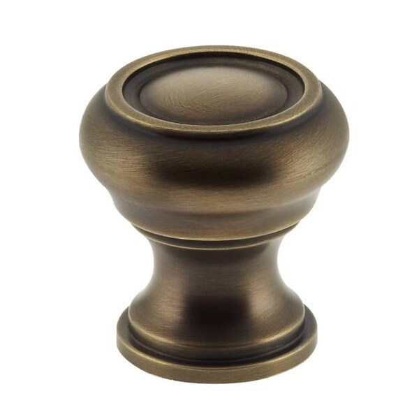 Omnia Traditional Cabinet Knob Antique Bronze 1-1/4" - 9045/31.5