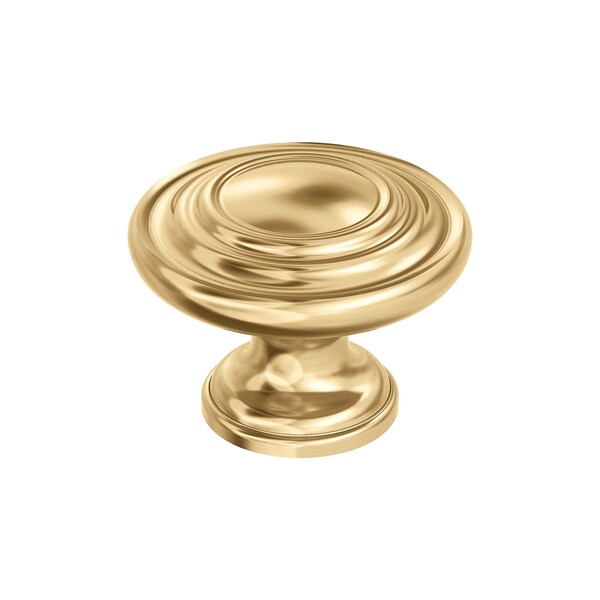 Amerock Inspirations 1-3/4 inch 44mm Diameter Champagne Bronze Cabinet Knob - BP15862CZ