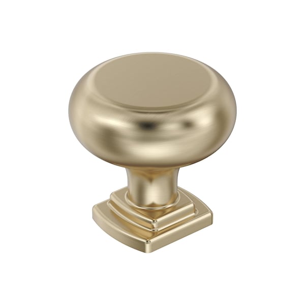 Amerock Surpass 1-1/4 inch 32mm Diameter Golden Champagne Cabinet Knob - BP36893BBZ