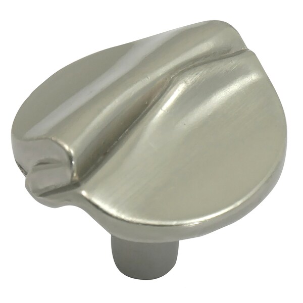 Laurey 1 3/8" Garbow Knob, Satin Nickel - 37828