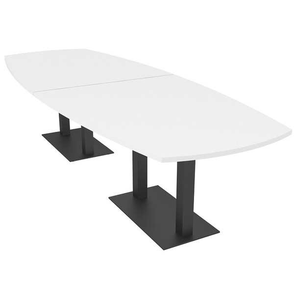 Skutchi Designs Arc Boat 45 in W, 120 in L, White - HAR-ABOT-48X120-DOU.BK-W960