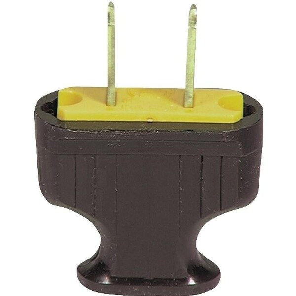 Eaton Wiring Devices Electrical Plug, 2 polos, 15 A, 125 V, NEMA: NEMA 1-15, Café - 1912B-BOX