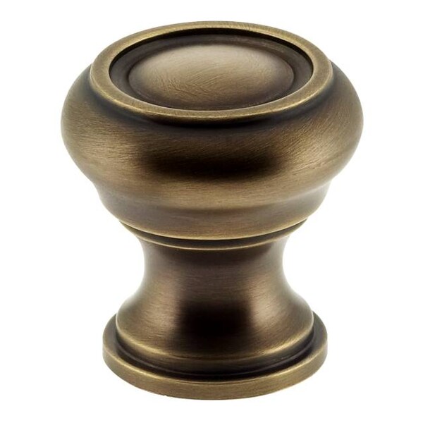 Omnia Traditional Cabinet Knob Antique Bronze 1-1/2" - 9045/38.5