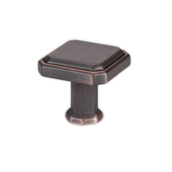 Hd Berenson 1.18 x 1.18 Knob- Harmony Verona Bronze - BE9461 10VB