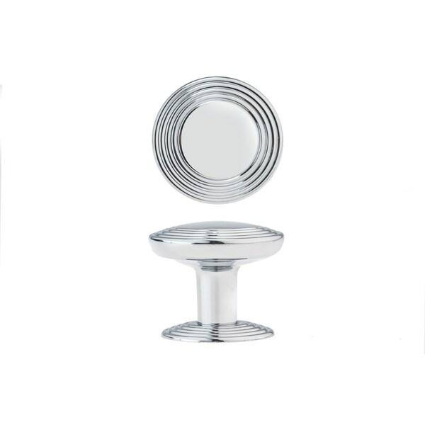 Richelieu 1 1/4 in (32 mm) Chrome Transitional Cabinet Knob - BP707032140
