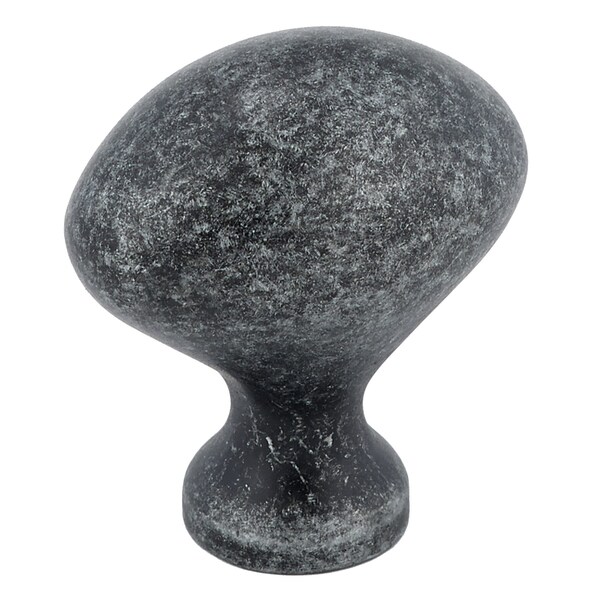 Richelieu 1 3/16 in (30 mm) x 25/32 in (20 mm) Natural Iron Traditional Cabinet Knob - BP4443908