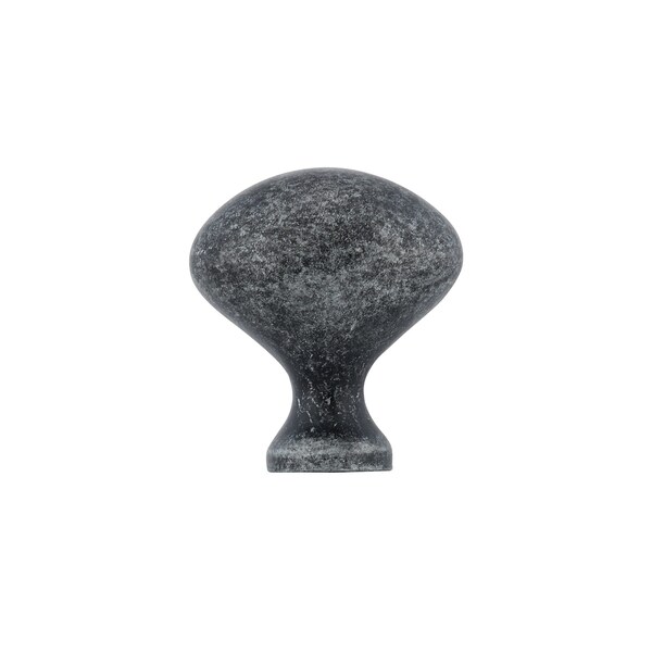 Richelieu 1 3/16 in (30 mm) x 25/32 in (20 mm) Natural Iron Traditional Cabinet Knob - BP4443908