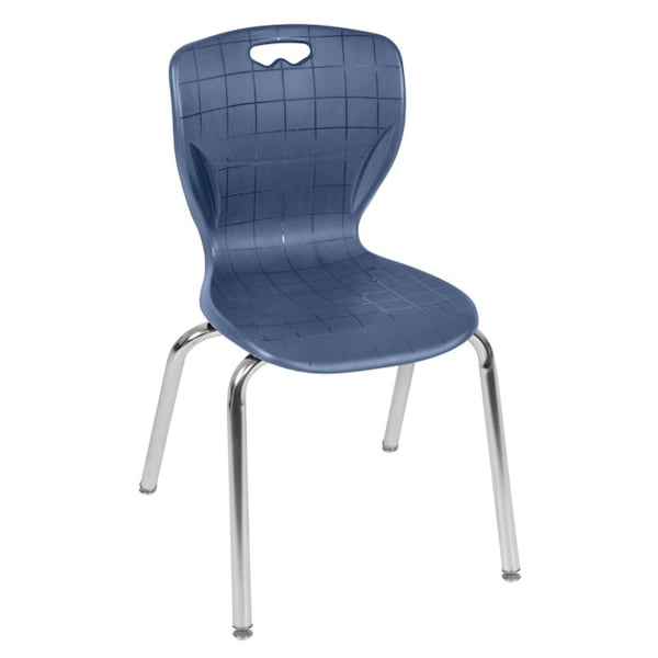 Regency Tables > Height Adjustable > Square Table & Chair Sets, 30 W, 30 L, 23-36 H, Grey - TB4242GYAPBK40NV