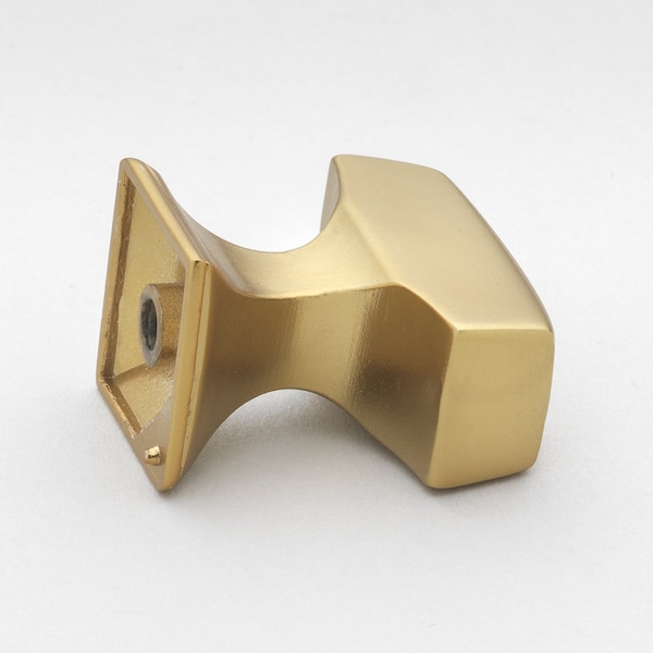 Gliderite Hardware 1-1/8 in. Rectangle Cabinet Knob - 87390-BG - 87390-BG-1