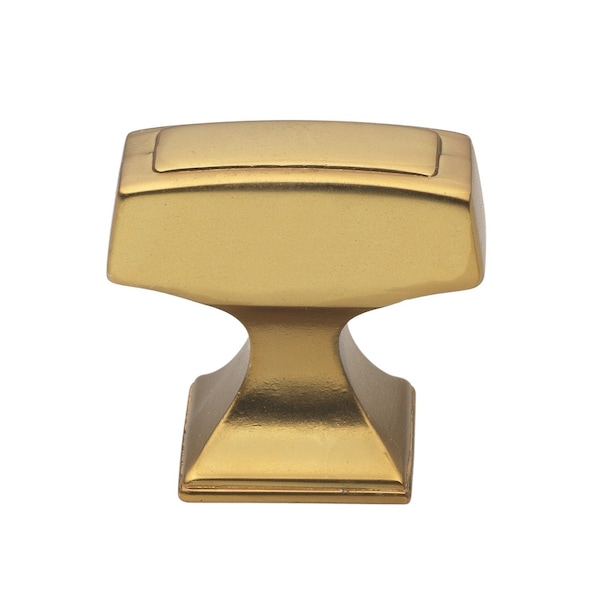 Gliderite Hardware 1-1/8 in. Rectangle Cabinet Knob - 87390-BG - 87390-BG-1