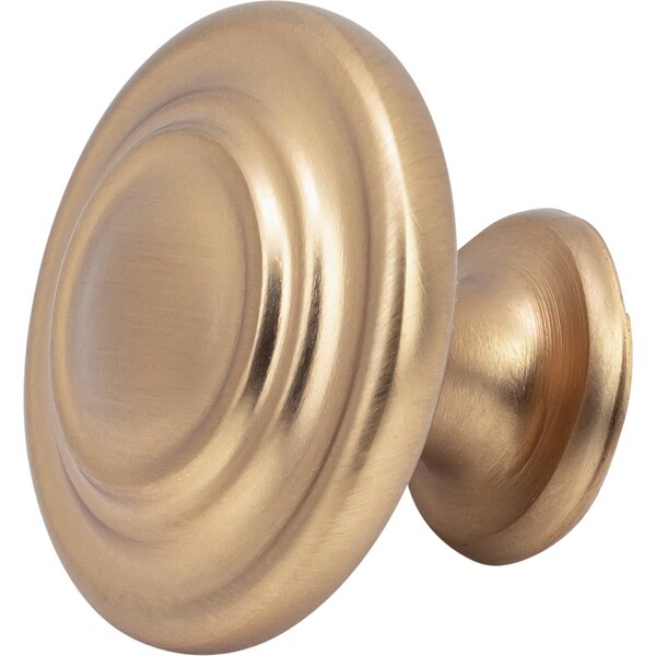 Designperfect 1-5/16 Diameter Round Cabinet Knob, Champagne Bronze/Gold - DPA-R38KCBZ