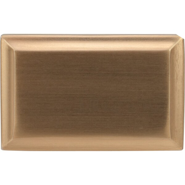 Designperfect 1-1/2 Overall Length Rectangle Cabinet Knob, Champagne Bronze/Gold, 25PK - DPA25A48KCBZ