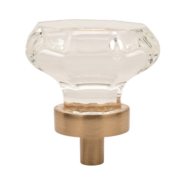 Designperfect 1-5/16 Diameter Round Cabinet Knob, Champagne Bronze/Gold, 10PK - DPA10G23KCBZ