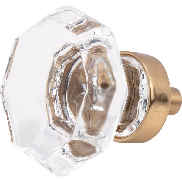 Designperfect 1-5/16 Diameter Round Cabinet Knob, Champagne Bronze/Gold, 10PK - DPA10G23KCBZ