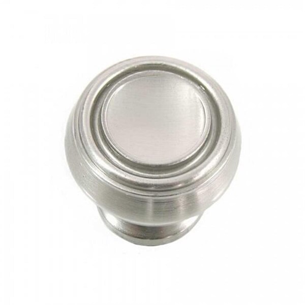 Strategic Brands 1.25 in. Satin Nickel Balance Cabinet Knob - 85028
