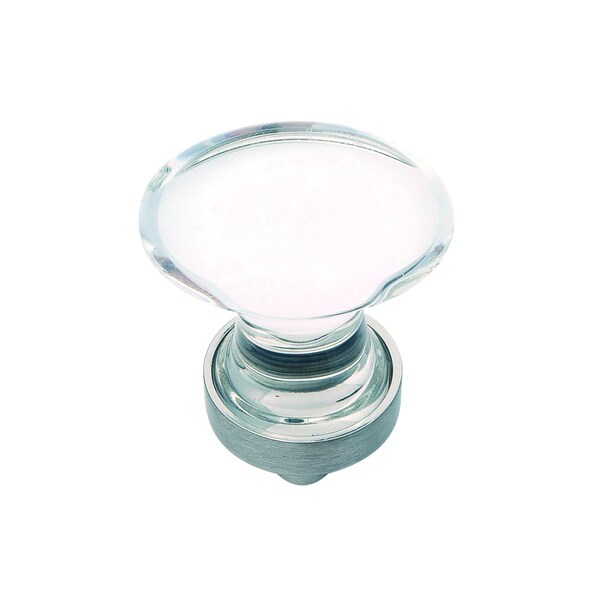 Hickory Hardware Knob 1-1/4 Inch X 3/4 Inch - HH075852-GLSN