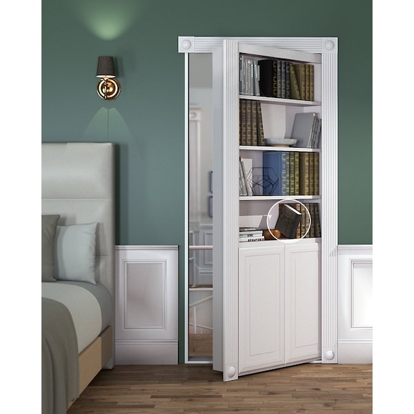 Invisidoor Secret Book Latch for InvsiDoor Bookcase - ID.LATCH-BOOK.08