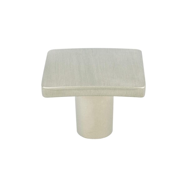 Guarderia 1.25 in. dia. Wave Knob with Brushed Nickel - GU2813178