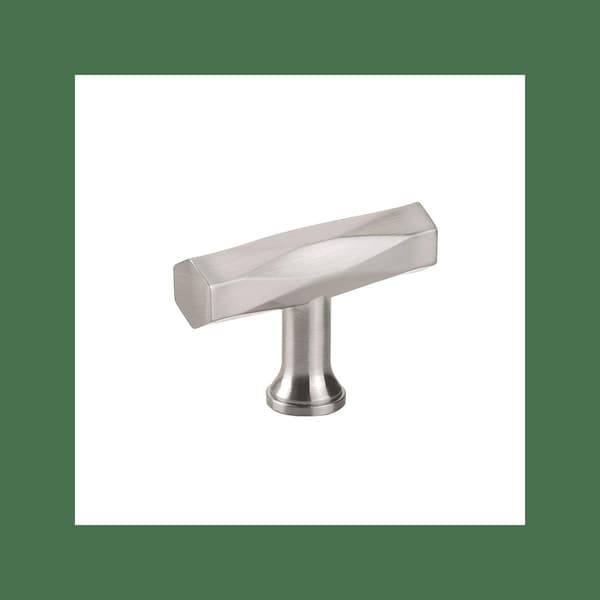 Patioplus 2 in. Tribeca T-Knob Cabinet Knob - Satin Nickel - PA3250772